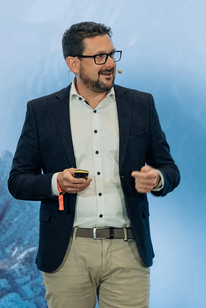 Dirk Halfar als Speaker beim Storyfestival by Christiani Storytelling