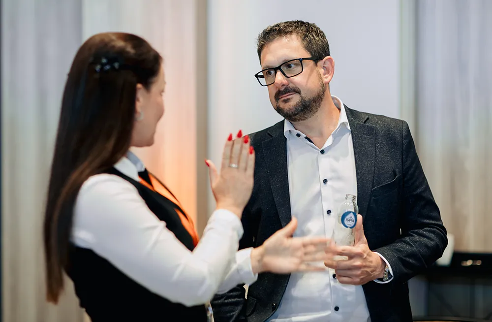 Dirk Halfar als Speaker beim Storyfestival by Christiani Storytelling