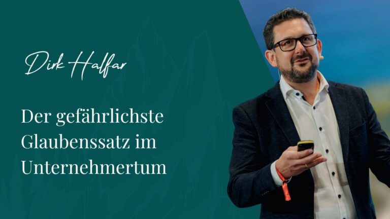 Der gefährlichste Glaubenssatz im Unternehmertum