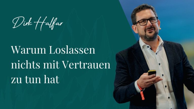Warum Loslassen nichts mit Vertrauen zu tun hat
