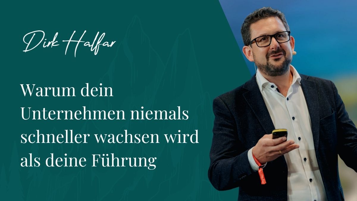 Warum dein Unternehmen niemals schneller wachsen wird als deine Führung